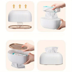 Tissue Box Holder Napkin Storage Box for Home Living Room