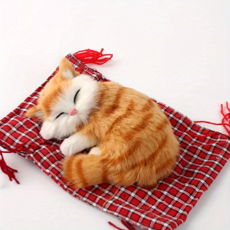 Simulation Cat Plush Animals Doll Toys Birthday Gift