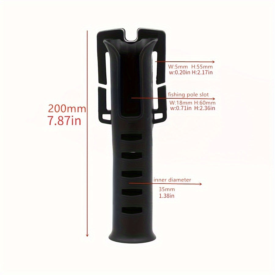 Portable Rod Holder Inserter For Bag Belt