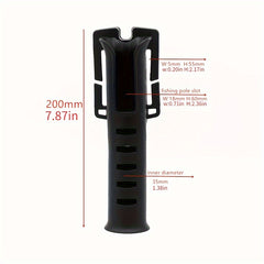 Portable Rod Holder Inserter For Bag Belt