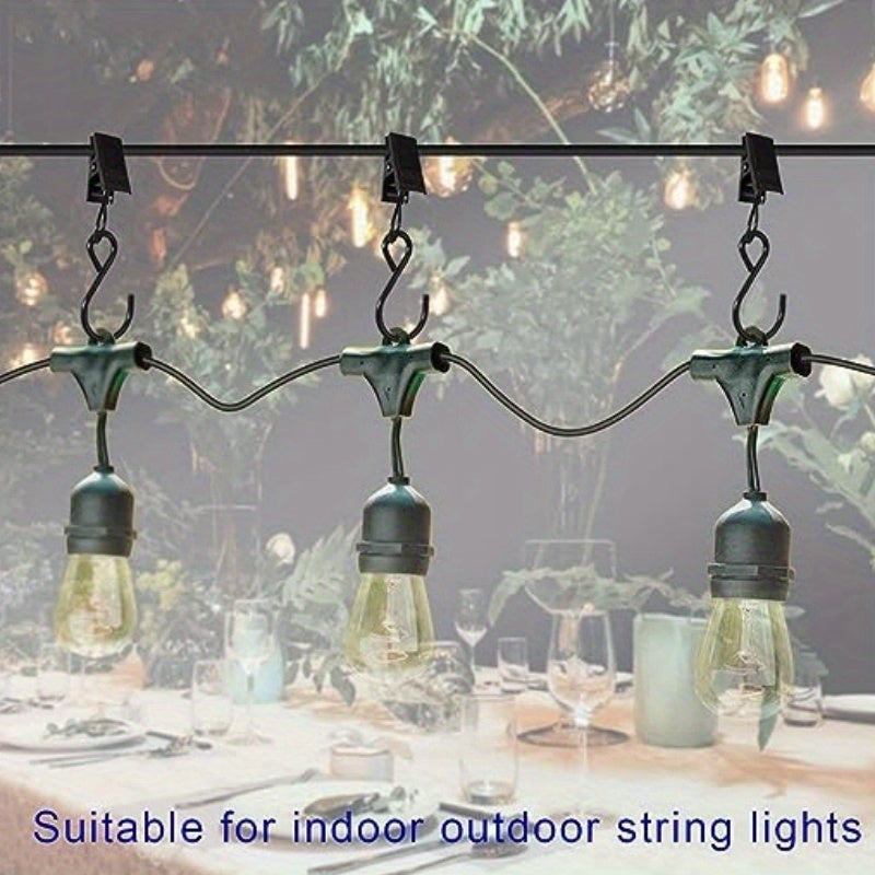 20pcs Suspension Clip Hook Camping Car Sunshade Light Clip