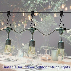 20pcs Suspension Clip Hook Camping Car Sunshade Light Clip