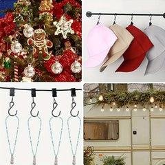 20pcs Suspension Clip Hook Camping Car Sunshade Light Clip