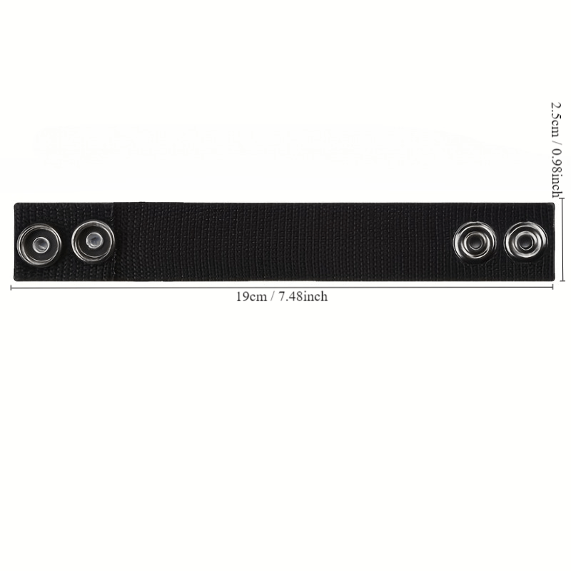 Durable Tactical Belt With Snap Type Fixed Buckle For Secure Fit