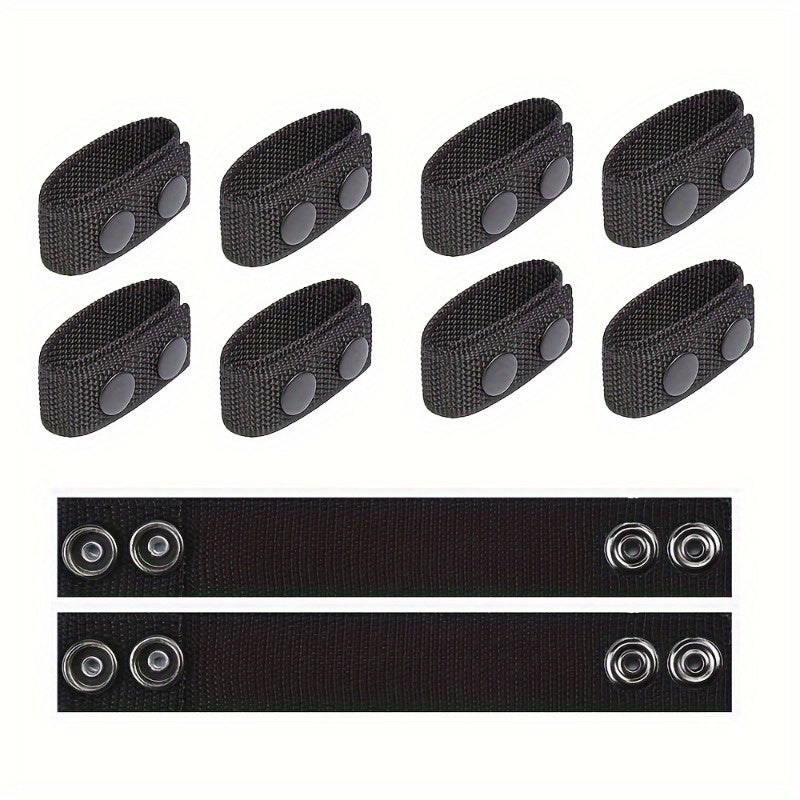 Durable Tactical Belt With Snap Type Fixed Buckle For Secure Fit