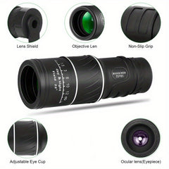 16X52 Monocular Telescope HD Zoom for Outdoor Survival