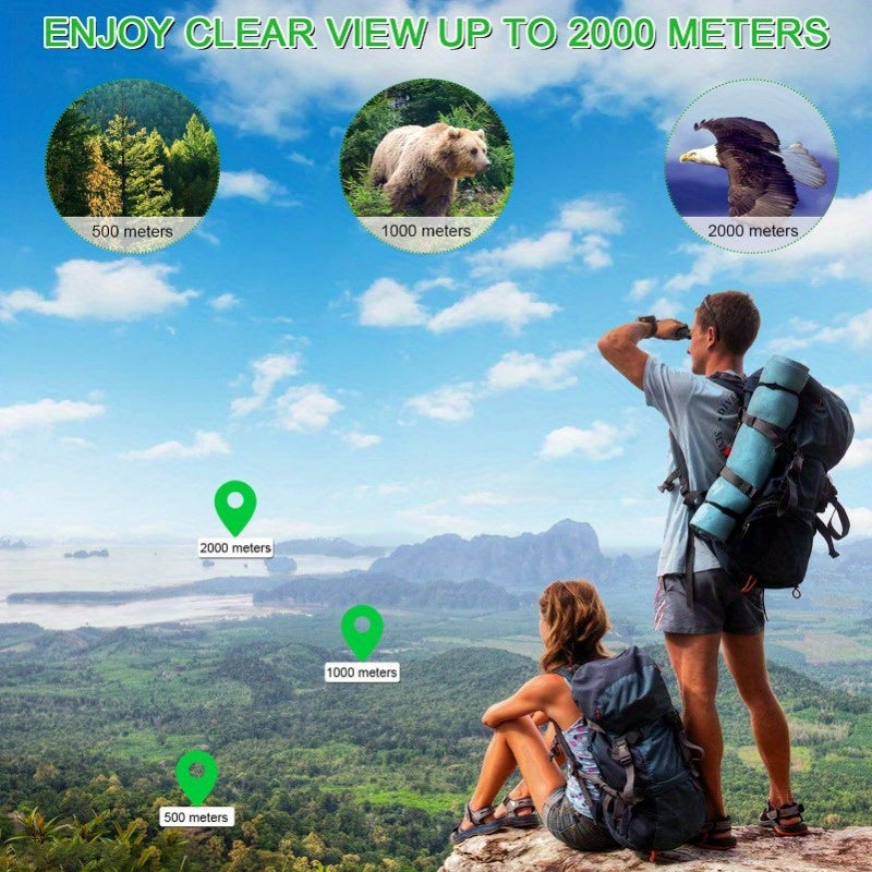 16X52 Monocular Telescope HD Zoom for Outdoor Survival