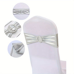 5pcs Chair Decor Wedding Banquet Party Home Decor Supplies