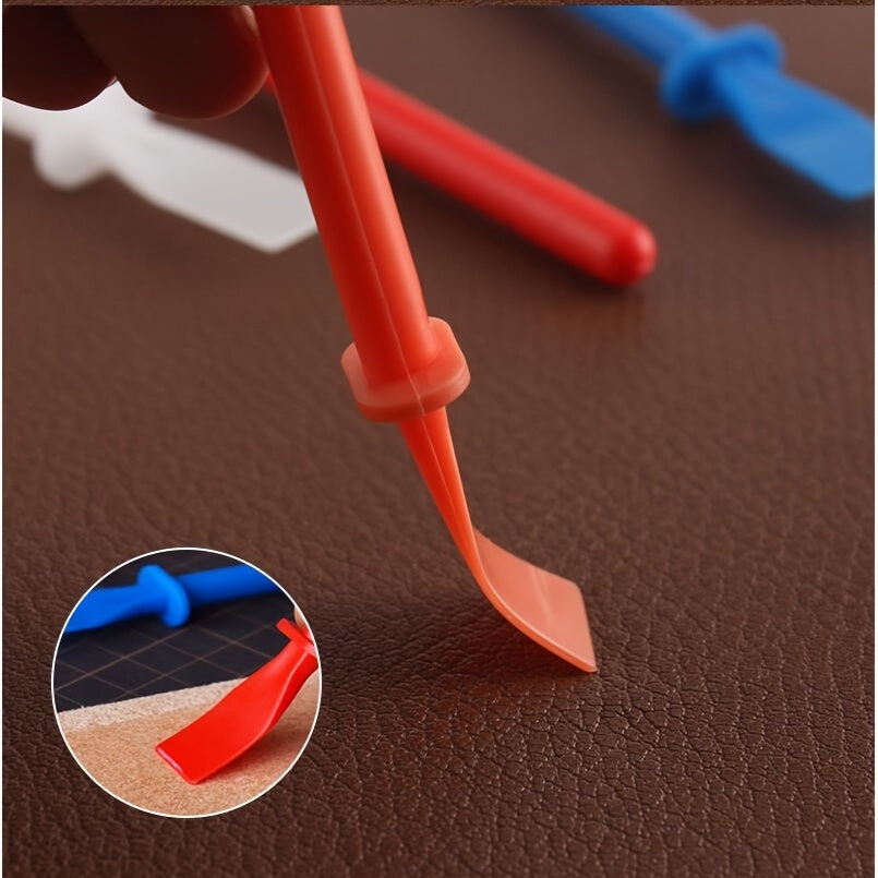 Polypropylene Glue Smear Sticks Applicator Scrapers for DIY Art Craft