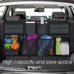 Car Interior Storage Bag Trunk Hanging Chair Back 600D