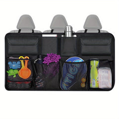 Car Interior Storage Bag Trunk Hanging Chair Back 600D