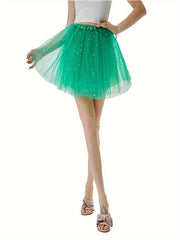 Girls Sequin Tutu Skirt Ballet Skirt 3 4y