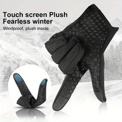 Touch Screen Winter Gloves Warm Fleece Driving Waterproof Outdoor Ski