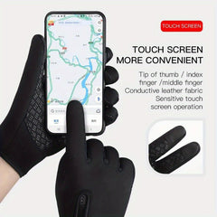 Touch Screen Winter Gloves Warm Fleece Driving Waterproof Outdoor Ski