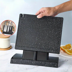 Kitchen Magnetic Rack 2 in 1 Holder & Cutting Board Organizer E9195