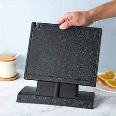 Kitchen Magnetic Rack 2 in 1 Holder & Cutting Board Organizer E9195
