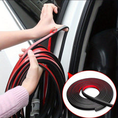 Car Door Rubber Seal Strips Double Layer Sealing Stickers