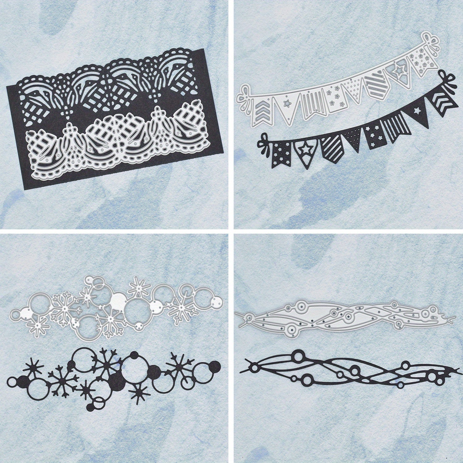 Lace Edge Metal Cutting Dies for Scrapbooking Album Making