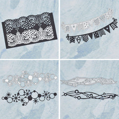 Lace Edge Metal Cutting Dies for Scrapbooking Album Making