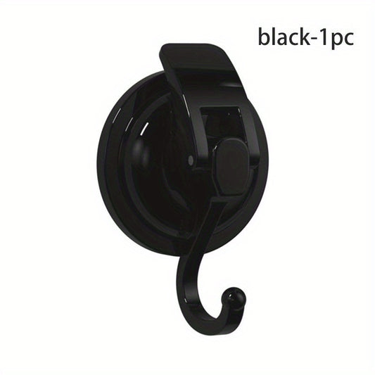 2pcs Round Suction Cup Hook No Punch Vacuum Sticky Hook Bathroom Rack