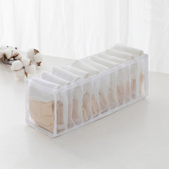 11 Grid Socks Drawer Storage Box Underwear Organizer Closet Bedroom