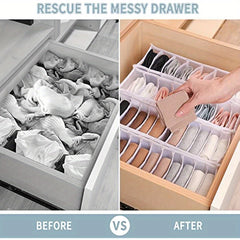 11 Grid Socks Drawer Storage Box Underwear Organizer Closet Bedroom