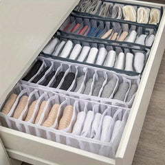 11 Grid Socks Drawer Storage Box Underwear Organizer Closet Bedroom