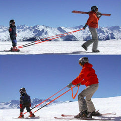 Universal Skiing Safety Training Belt Ski Traction Rope Skiing Aid