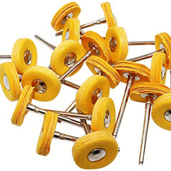 10pc Small Muslin Polishing Wheel for Drill Bits - 3.0mm
