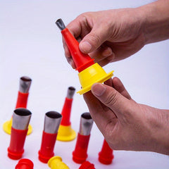 22pcs Caulking Nozzles Stainless Steel Caulk Nozzle Applicators With Bases