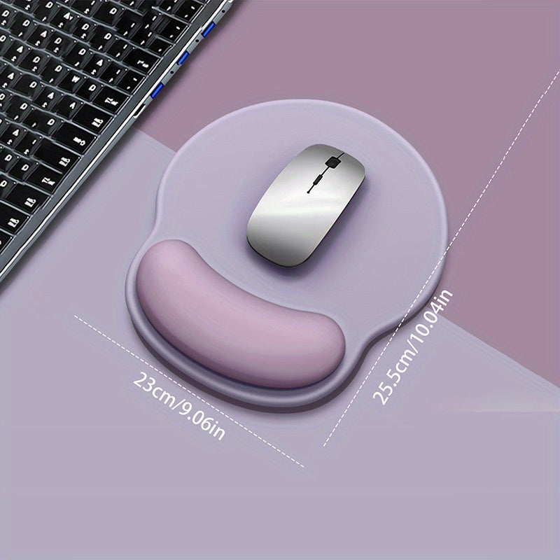 Wrist Support Mouse Pad for Office - Keyboard Mouse Mat for Men and Women