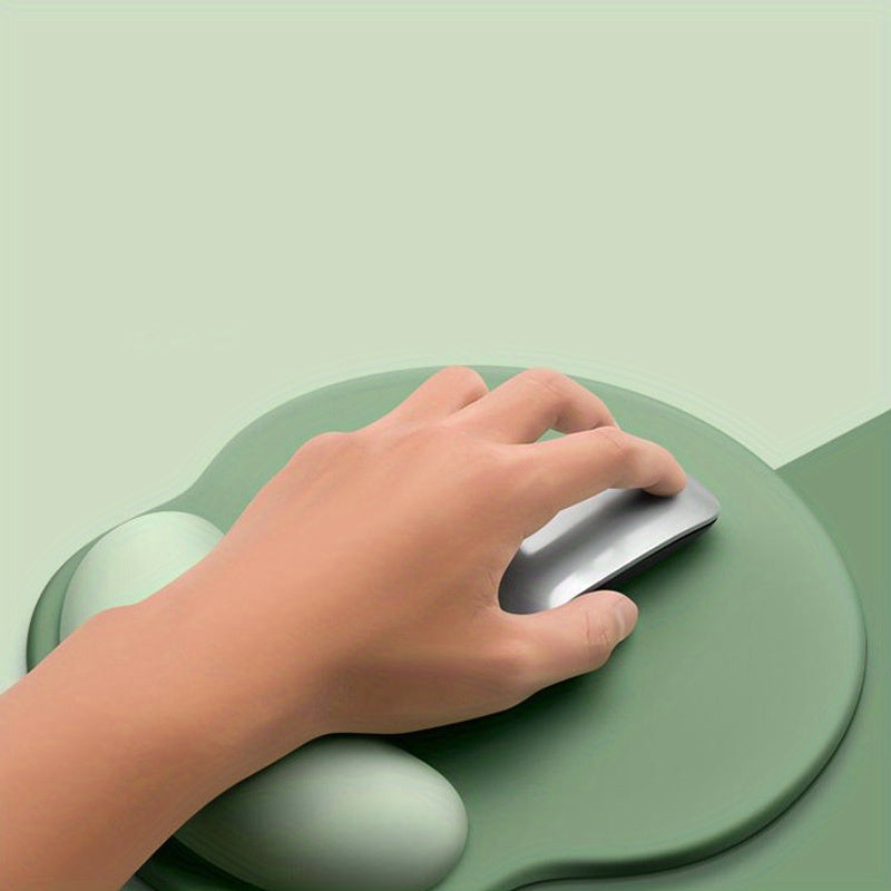 Wrist Support Mouse Pad for Office - Keyboard Mouse Mat for Men and Women