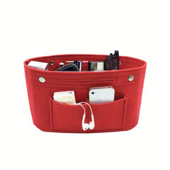 Backpack Insert Storage Bag Felt Organizer Cosmetic Bag