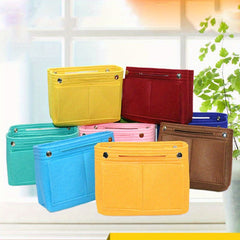 Backpack Insert Storage Bag Felt Organizer Cosmetic Bag
