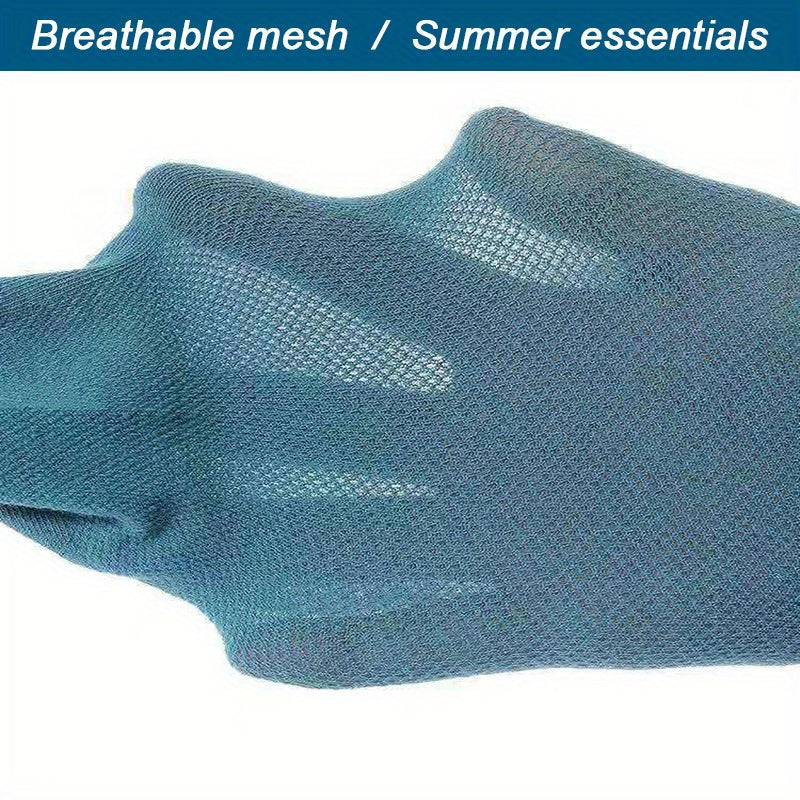 10 Pairs Men Breathable Cotton Ankle Socks Sports Casual Athletic