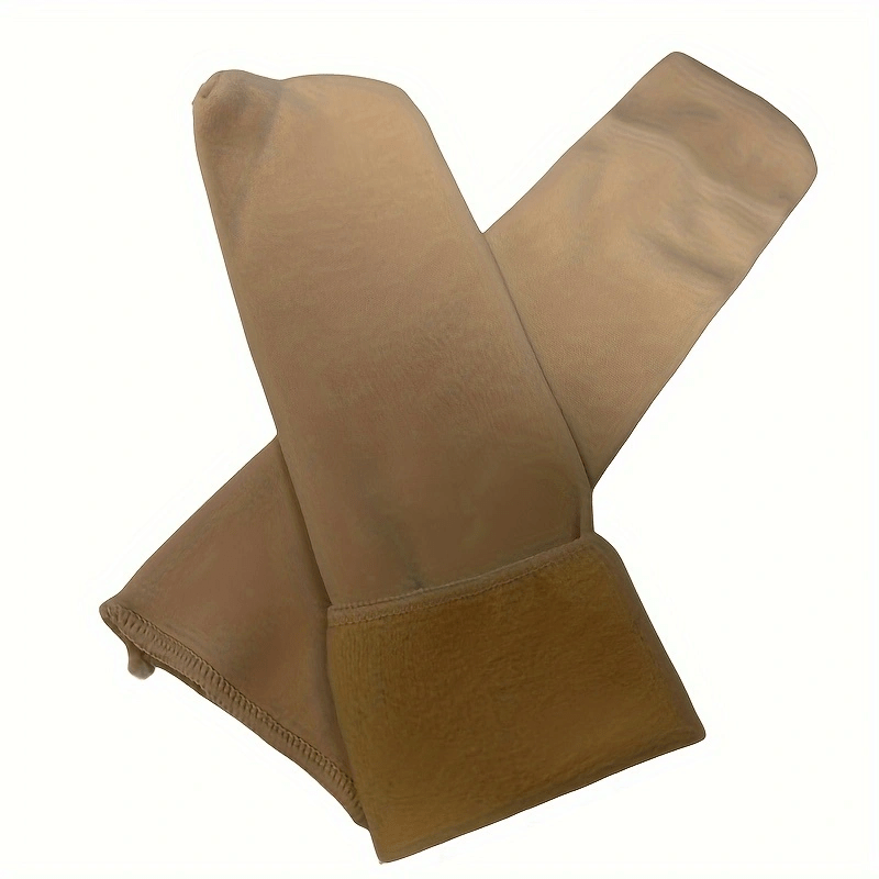 Fleece Lined Calf Socks for Sports Running Warmth