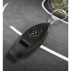 Emergency Survival Whistle with Compass Thermometer Magnifier