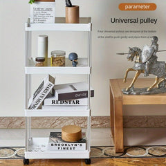3-Layer Portable Toiletry Storage Cart Rack