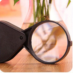 1pc Portable Folding Magnifying Glass 60x for Elderly