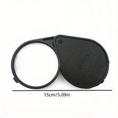 1pc Portable Folding Magnifying Glass 60x for Elderly