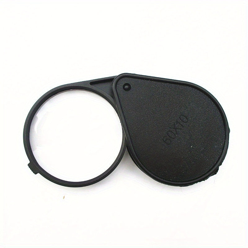 1pc Portable Folding Magnifying Glass 60x for Elderly
