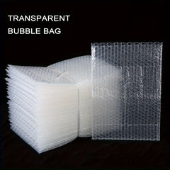 100pcs Transparent Shock Resistant Poly Mailers for Packaging