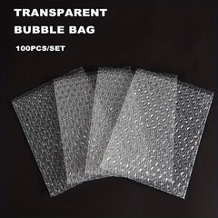 100pcs Transparent Shock Resistant Poly Mailers for Packaging
