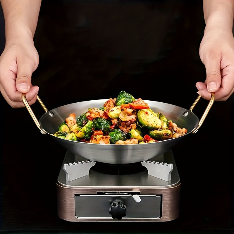 Stainless Steel Frying Pan Household Cooking Tool Kitchen Supplies