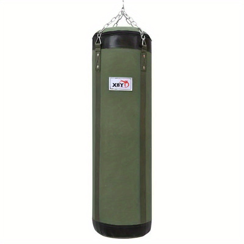 Canvas Boxing Punching Bag Unfilled Sandbag for Kicking Training
