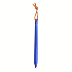 8pcs Ultralight V Shaped Aluminum Tent Stakes for Camping