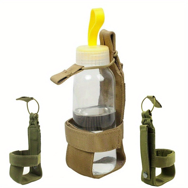 Nylon Molle Water Bottle Pouch Canteen Cover Outdoor Travel Kettle Bag