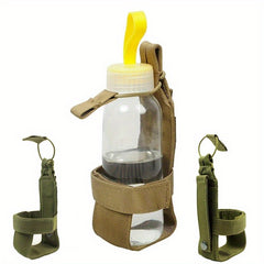 Nylon Molle Water Bottle Pouch Canteen Cover Outdoor Travel Kettle Bag