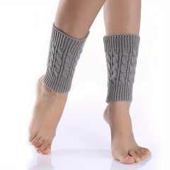 Knitted Leg Warmers Warm & Comfy Short Socks Stockings