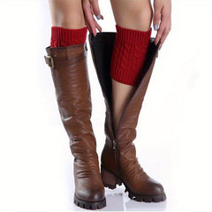 Knitted Leg Warmers Warm & Comfy Short Socks Stockings